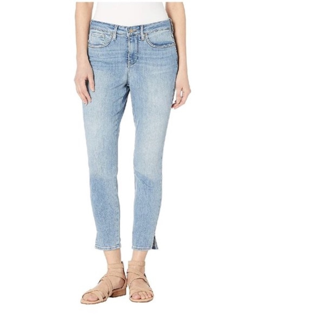 NYDJ Ami Side Slit Stretch Ankle Skinny Jeans